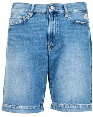 Roy Rogers Denim Shorts - Blue