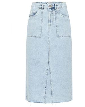 Ichi Denim Skirts - Azul
