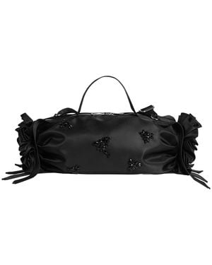 Simone Rocha Tassen ,Zwart ,Nylon Nylon Handtas