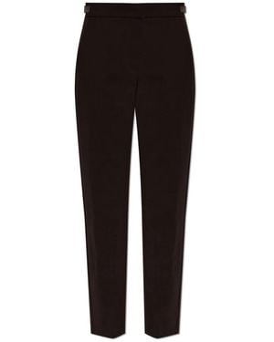 Max Mara Acino Wol Broek - Zwart