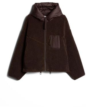 Marc O' Polo Teddy Fleece Jacke - Braun