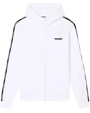 EA7 Logo Series Hooded Sweatshirt - Wit