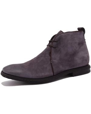 Corvari Lace-Up Boots - Purple