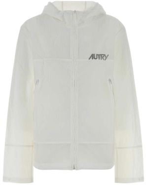 Autry Fitness ,Wit ,Nylon Wbpx Windbreaker