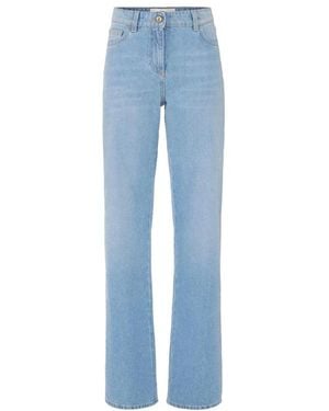 Elisabetta Franchi Straight Fit Jeans - Blue