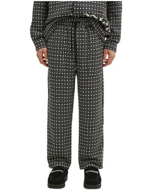 Pleasures Cross Easy Pants - Grijs