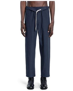 Craig Green Marineblaue Baumwoll-Arbeitshose