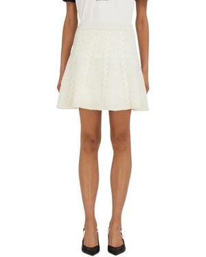Ferragamo Short Skirts - Blanc