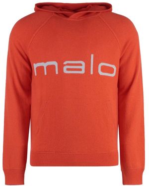 Malo Cashmere Knitwear - Red