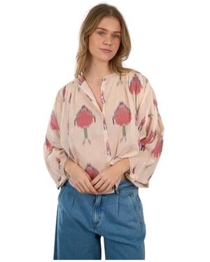 By-Bar Overhemden ,Roze ,Katoen Tops - Rood