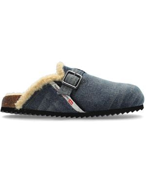DIESEL Slides d-woodstock - Blau
