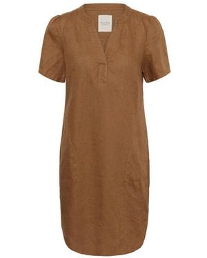 Part Two Short Dresses - Marrón