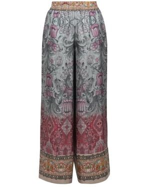 Pierre Louis Mascia Pantalone Ampio - Grau