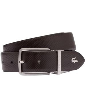 Lacoste Wendbarer Ledergürtel - Braun