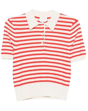 A.P.C. Tops ,Veelkleurig ,Polo Shirt - Rood