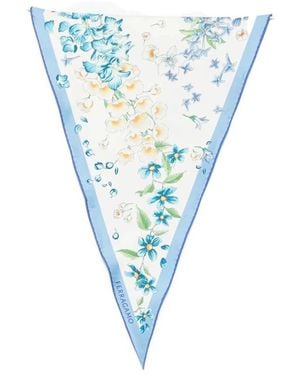SIR. Silky Scarves - Blue