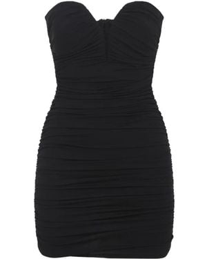 Elisabetta Franchi Mini Kleid Draped - Schwarz
