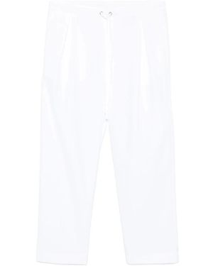KHAITE Straight Trousers - Blanco