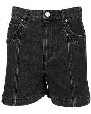 Isabel Marant Denim Shorts - Negro
