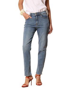 Mason's Blaue Stretch-Denim Damenjeans