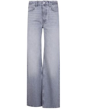 Anine Bing Straight Fit Jeans - Grey