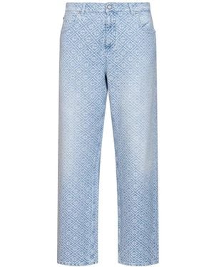CASABLANCA Rechte Jeans - Blauw