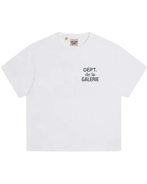 GALLERY DEPT. T-Shirt Mc Coton - Wit