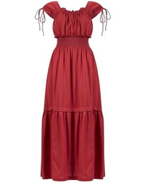 Pinko Midi Dresses - Rosso