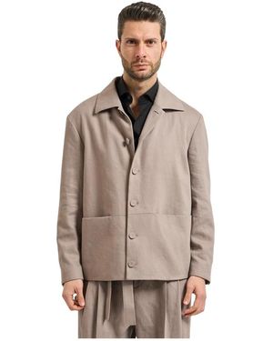 HUGO Light Jackets - Marrón