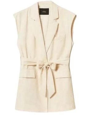 Twinset Vests - Neutro