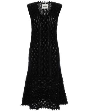 Jil Sander Midi Dresses - Black