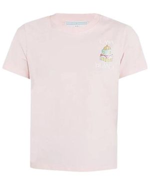 CASABLANCA T-Shirts - Pink