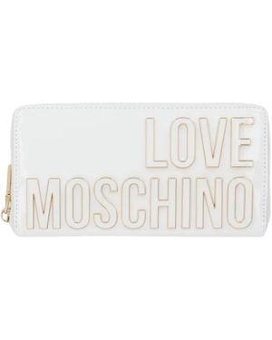 Love Moschino Wallets & Cardholders - Bianco