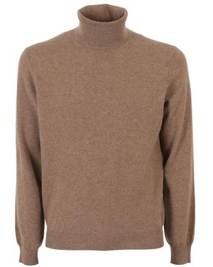 FILIPPO DE LAURENTIIS Turtlenecks - Brown