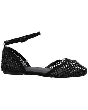 Exe' Ballerina Shoes - Black