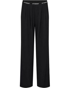 co'couture Wide Trousers - Black