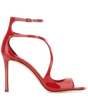 Jimmy Choo High Heel Sandals - Red