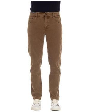 PT Torino Slim Fit Jeans - Brown