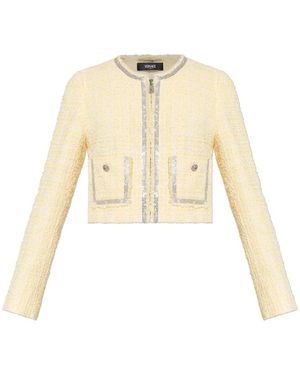 Versace Tweed Jackets - Neutre