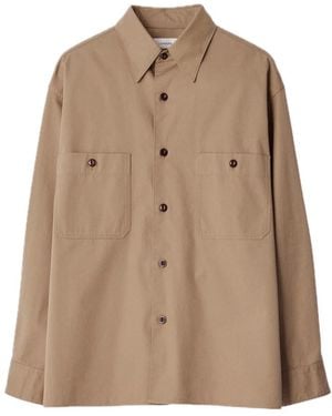 Lemaire Two-Pocket Shirt - Naturel