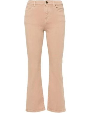 Pinko Cropped Jeans - Neutro