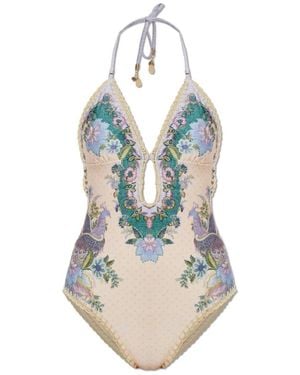 Zimmermann One-Piece - Azul