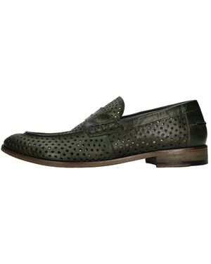 JP/DAVID Schoenen ,Groen ,Leer Mocassins