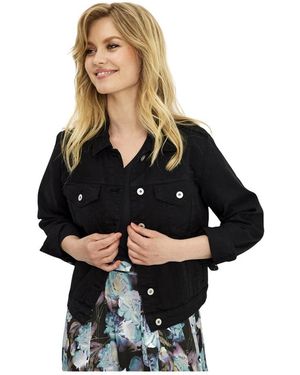 iN FRONT Denim Jackets - Noir