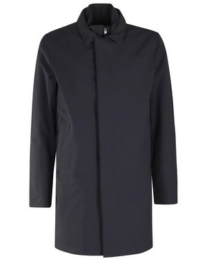 People Of Shibuya Single-Breasted Coats - Blauw