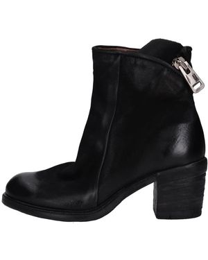 A.s.98 Schoenen ,Zwart ,Leer Laarzen Zwart