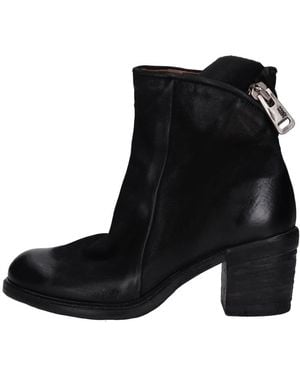 A.s.98 Schoenen ,Zwart ,Leer Laarzen Zwart