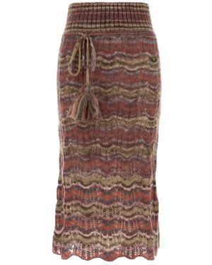 Vivienne Westwood Midi Skirts - Marrón