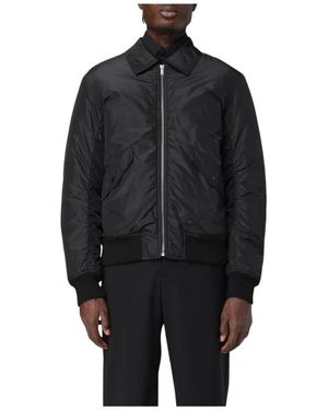 Saint Laurent Klassische Bomberjacke - Schwarz