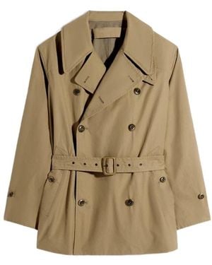 Lemaire Trench Coats - Natural